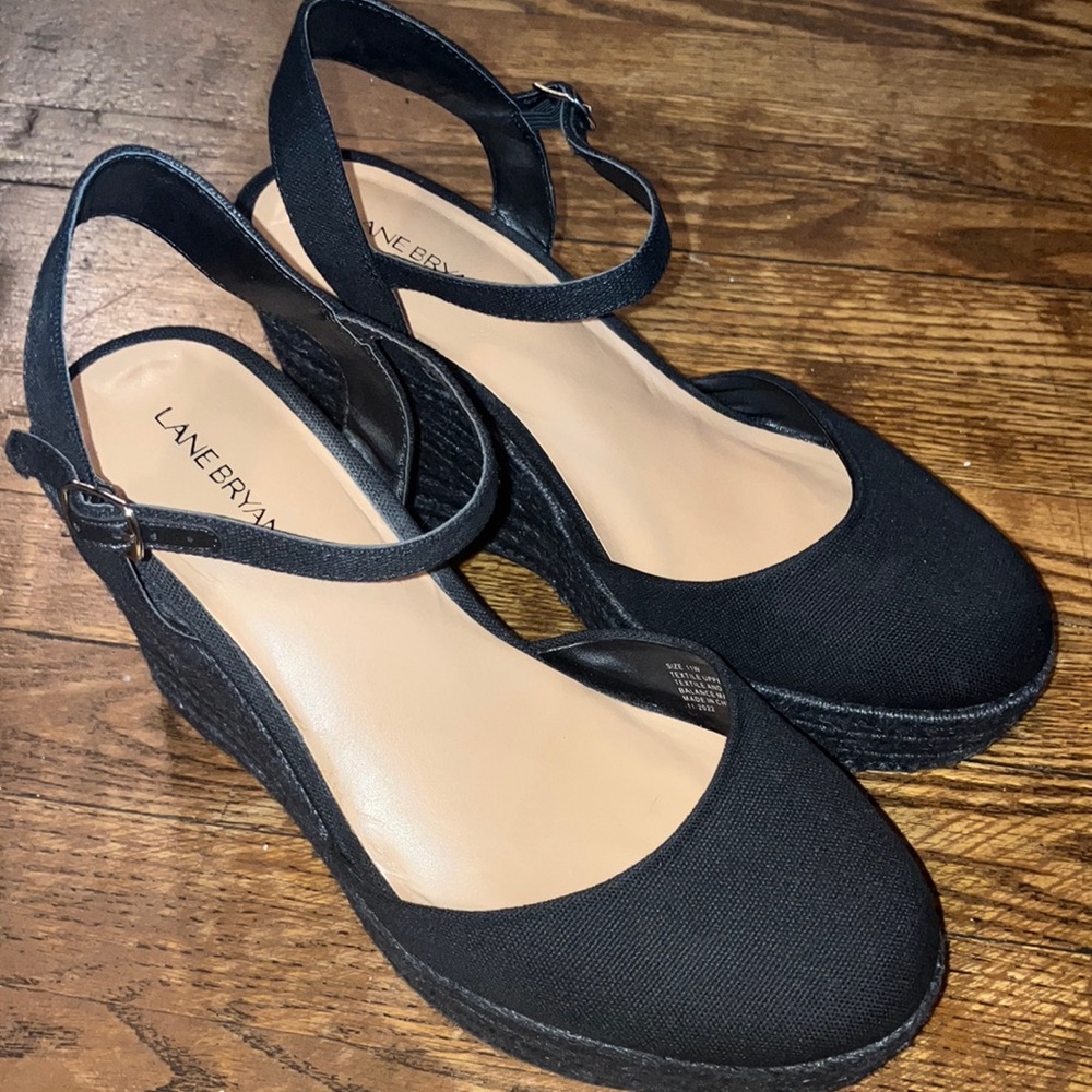Lane Bryant Black Women's Wedge Shoes
